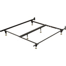  Julien Beaudoin Fortis BR361SGL Full-Queen-King Bed Frame (6 Long Metal Glides) IMAGE 1