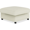 Palliser Apex 44008-S9 Swivel Top Ottoman - Rein Parchment IMAGE 1