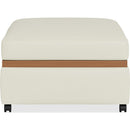  Palliser Apex 44008-S9 Swivel Top Ottoman - Rein Parchment IMAGE 2
