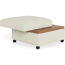  Palliser Apex 44008-S9 Swivel Top Ottoman - Rein Parchment IMAGE 3