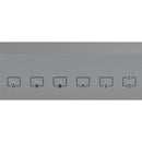  Broan 36-inch Glacier Series GLA3 Under-Cabinet Range Hood GLA3364SS IMAGE 4