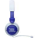  JBL On-Ear Kid Headphones with Microphone JBLJR320BLUAM IMAGE 4