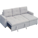  Kwality Imports Jaxon Fabric Sleeper Sectional apollo IMAGE 2