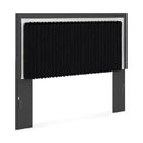  Signature Design by Ashley Zuraleus PCB3380-57 Queen Upholstered Panel Headboard IMAGE 1