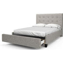  Julien Beaudoin Adam HAM39+BKPDT Twin Upholstered Platform Bed IMAGE 1