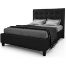  Julien Beaudoin Adam HAM54+BKBSWF Full Upholstered Box Spring Bed IMAGE 1