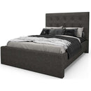  Julien Beaudoin Adam HAM39+BKPLT Twin Upholstered Platform Bed IMAGE 1