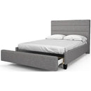  Julien Beaudoin Adelaide HAD39+BKPDT Twin Upholstered Platform Bed IMAGE 1