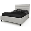  Julien Beaudoin Adelaide HAD39+BKBSWT Twin Upholstered Box Spring Bed IMAGE 1