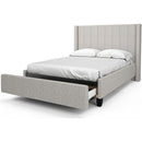  Julien Beaudoin Clarence HCL54+BKPDF Full Upholstered Platform Bed IMAGE 1