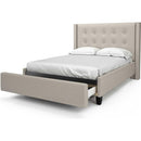  Julien Beaudoin Edwin HED54+BKPDF Full Upholstered Platform Bed IMAGE 1