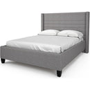  Julien Beaudoin Esperanza HES78+BKPLWK King Upholstered Platform Bed IMAGE 1