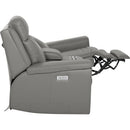  Palliser Asher 41065-68 Power Reclining Console Loveseat with Power Headrest - Bali Marble IMAGE 3