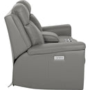  Palliser Asher 41065-68 Power Reclining Console Loveseat with Power Headrest - Bali Marble IMAGE 4