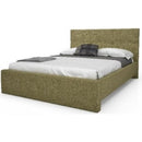  Julien Beaudoin London Twin Upholstered Platform Bed London HLO39+BKBST Twin Upholstered Box Spring Bed IMAGE 1