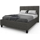  Julien Beaudoin Lucas Twin Upholstered Platform Bed Lucas HLU39+BKPLWT Twin Upholstered Platform Bed IMAGE 1