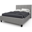  Julien Beaudoin Lyon Queen Upholstered Platform Bed Lyon HLY60+BKPLWQ Queen Upholstered Platform Bed IMAGE 1