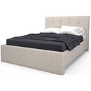  Julien Beaudoin Lyon Full Upholstered Platform Bed Lyon HLY54+BKPLF Full Upholstered Platform Bed IMAGE 1