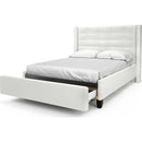  Julien Beaudoin Phoenix Queen Upholstered Platform Bed Phoenix HPH60+BKPDQ Queen Upholstered Platform Bed IMAGE 1