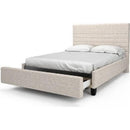  Julien Beaudoin Sunset Full Upholstered Platform Bed Sunset HSN54+BKPDF Full Upholstered Platform Bed IMAGE 1