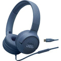  JBL On-Ear Headphones with Microphone JBLT520CBLUAM IMAGE 1