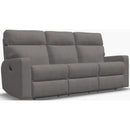  Palliser Oakwood 41049-51 Reclining Sofa - Echosuede Charcoal IMAGE 1