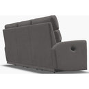  Palliser Oakwood 41049-51 Reclining Sofa - Echosuede Charcoal IMAGE 4