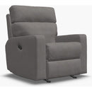  Palliser Oakwood 41049-32 Rocker Recliner - Echosuede Charcoal IMAGE 1