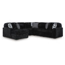  Signature Design by Ashley Midnight-Madness 98103S21 5 pc Sectional with Chaise IMAGE 1