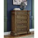  Signature Design by Ashley Frantanna PCB949-46 Five Drawer Chest IMAGE 4