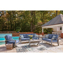  Signature Design by Ashley Half Moon Beach PCP418-821 Swivel Lounge with  Cushion IMAGE 11
