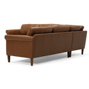  Palliser Soren 77170 Roll Arm 5-Seat Corner Sectional - Classic Sahara IMAGE 2