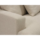  Palliser Windsor 77176-AS Angled Sofa - Basilica Creamery IMAGE 6