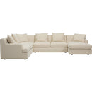  Palliser Windsor 77176 3 pc Sectional - Rowen Cream IMAGE 2