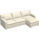  Palliser Madison Sleep 77660 Track Arm 2 pc Sectional Sleeper - Solana Tusk IMAGE 1