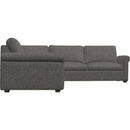  Palliser Madison 77656 3 pc Roll Arm Sectional - Catrin Peppercorn IMAGE 3