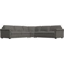  Palliser Madison 77656 3 pc Roll Arm Sectional - Catrin Peppercorn IMAGE 2