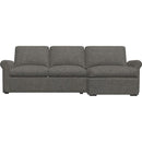  Palliser Madison Sleep 77662 Roll Arm 2pc Full Sleeper Sectional - Catrin Peppercorn IMAGE 3