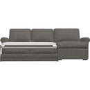  Palliser Madison Sleep 77662 Roll Arm 2pc Full Sleeper Sectional - Catrin Peppercorn IMAGE 4