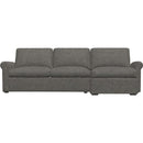  Palliser Madison Sleep 77662 Roll Arm 2pc Queen Sleeper Sectional - Catrin Peppercorn IMAGE 3