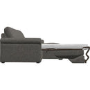  Palliser Madison Sleep 77662 Roll Arm 2pc Queen Sleeper Sectional - Catrin Peppercorn IMAGE 6
