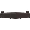  Palliser Charli 77743 5 pc Power Reclining Sectional - Rein Bruin IMAGE 3