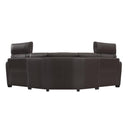  Palliser Charli 77743 3 pc Power Reclining Sectional - Rein Bruin IMAGE 3