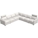 Palliser Laguna 77752 5 pc Power Reclining Sectional - Burleson Stucco IMAGE 1