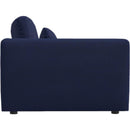  Palliser Ensemble Max Angle Arm 77915-B1 Studio Sofa - Arezzo Navy IMAGE 3