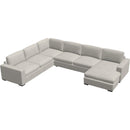  Palliser Ensemble Track Arm 77909 3 pc Sectional - Dreamy Granite IMAGE 1