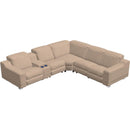  Palliser Tabor 41080 6 pc Power Sectional - Torrey Cashmere IMAGE 1