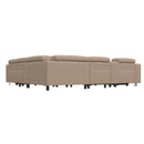  Palliser Tabor 41080 6 pc Power Sectional - Torrey Cashmere IMAGE 4