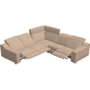  Palliser Tabor 41080 5 pc Power Sectional - Torrey Cashmere IMAGE 2