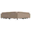  Palliser Tabor 41080 5 pc Power Sectional - Torrey Cashmere IMAGE 4